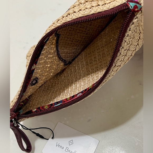 Vera Bradley Tan Fish Design Clutch - Picture 5 of 8